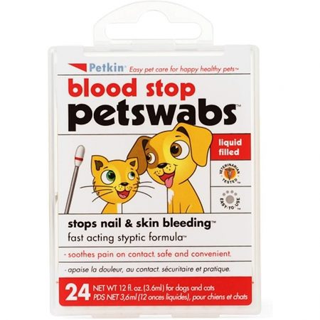 Petkin Blood Stop Pet Swabs