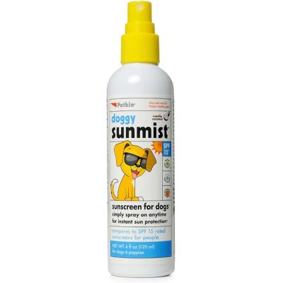 Petkin Doggy Sunmist Sunscreen Spray for Dogs SPF15