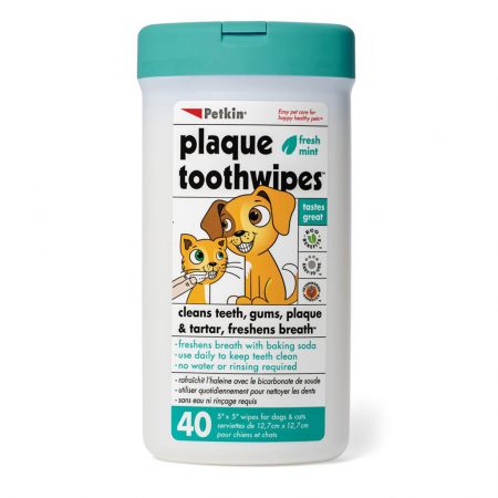 Petkin Plaque Toothwipes