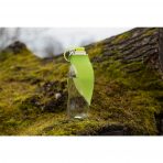 Portable Leaf Water Bottle Lifestyle on Rock 1080