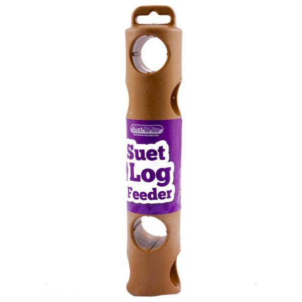 Suet Log Wild Bird Feeder