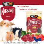 VETIQ Nibblots Berries for Small Animals Properties
