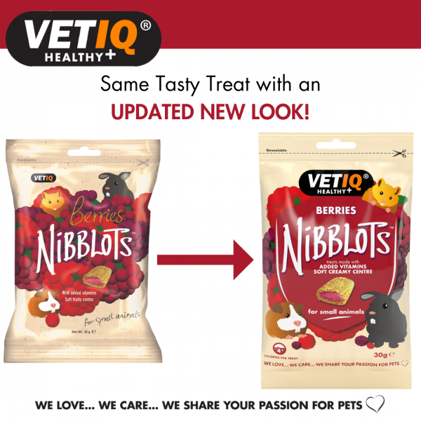 VETIQ Nibblots Berries for Small Animals Transition VETIQ Nibblots Berries for Small Animals Transition