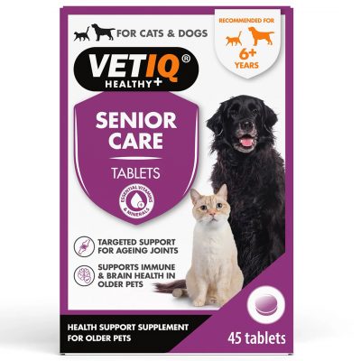 Pack of Senior Care tablets for cats and dogs