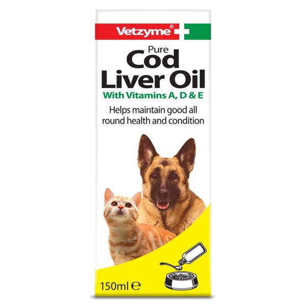 Vetzyme Cod Liver Oil 150ml 1024 Vetzyme Cod Liver Oil 150ml 1024