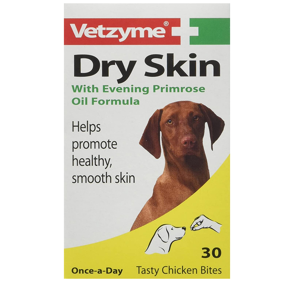 Vetzyme Dry Skin Tablets 30s