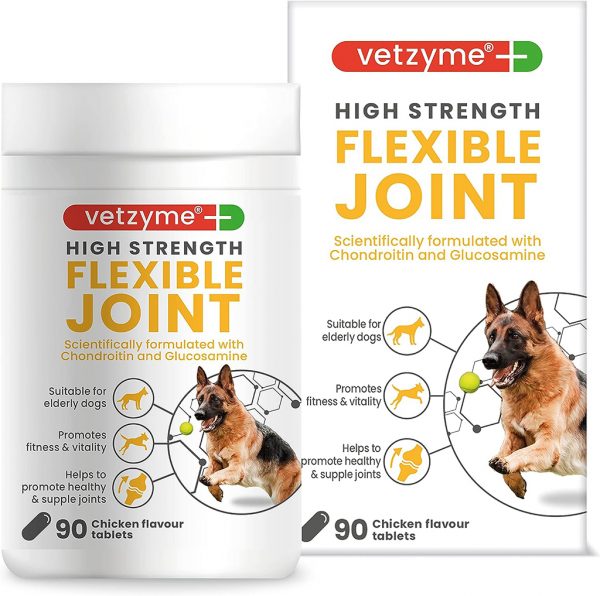 Vetzyme Flexible Joint High Strength 90s New 1024