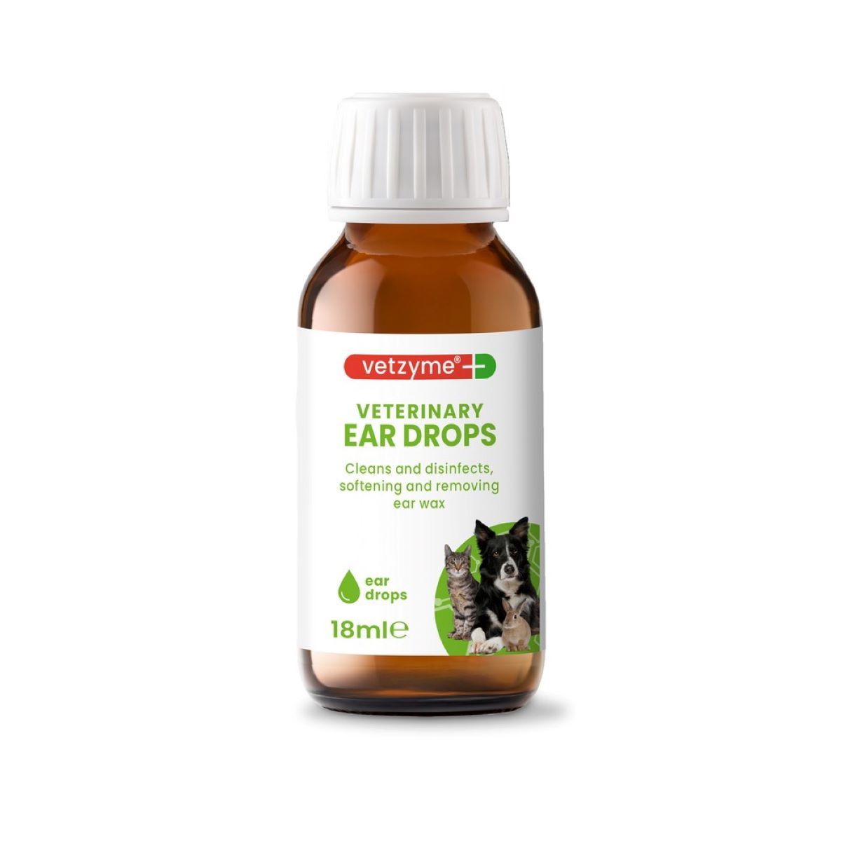 Vetzyme Veterinary Ear Drops 18ml - Image 3
