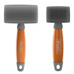 Product image of large and Small WAHL Nylon Slicker Brushes side by side