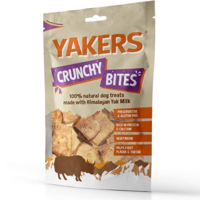 Yakers Crunchy Bites Dog Treat