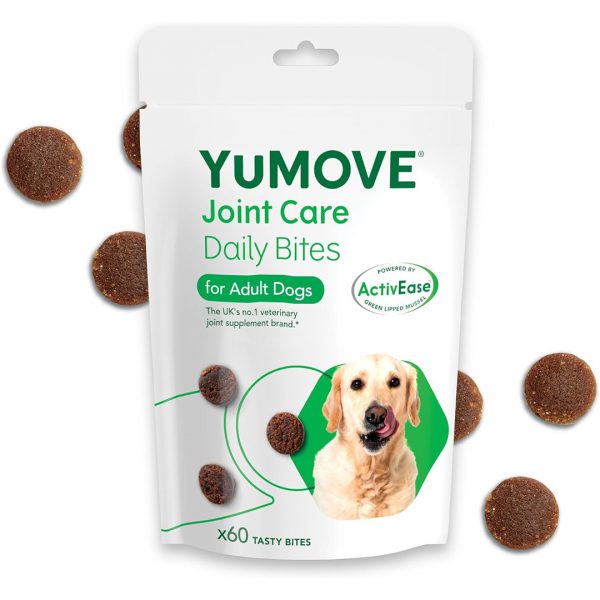 YuMove Joint Care Daily Bites Adult Dogs 1080px 60pack of YuMOve Joint Care Daily Bites for adult dogs