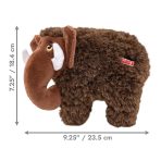 KONG Toughz Mammoth Medium dimensions, 23.5cm x 18.4cm