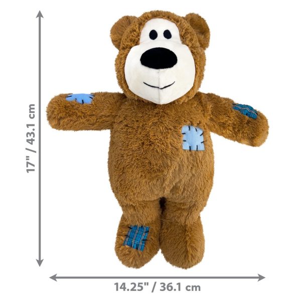 kong-wild-knots-bear-jumbo-xl-4 KONG Wild Knots Bear Jumbo XL dimensions, 43.1cm x 36.1cm