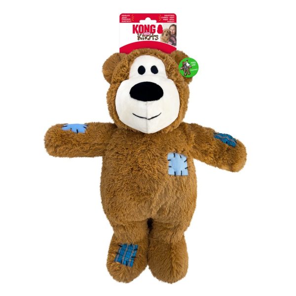 kong-wild-knots-bear-jumbo-xl-6 Tan KONG Wild Knots Bear Jumbo XL in retail packaging