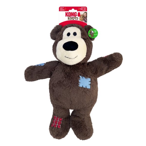kong-wild-knots-bear-jumbo-xl-7 Brown KONG Wild Knots Bear Jumbo XL in retail packaging