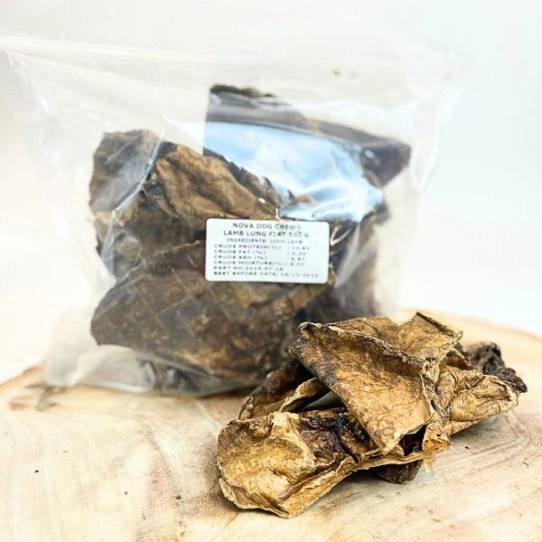 lamb-lung-flat Puffed Lamb Jerky lamb-lung-flat Puffed Lamb Jerky