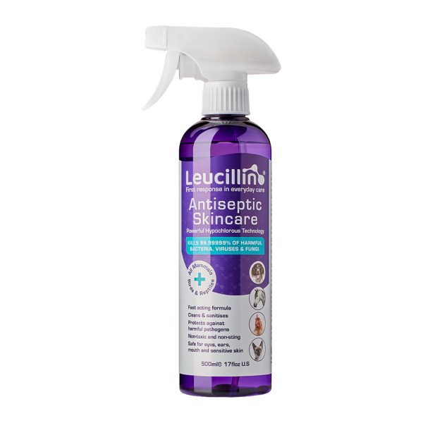 leucillin-antiseptic-spray-500ml Leucillin Antiseptic Skincare Spray 500ml trigger spray bottle