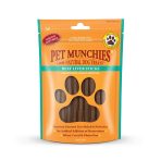 Pet Munchies Beef Liver Sticks dog treats 90g resealable pack