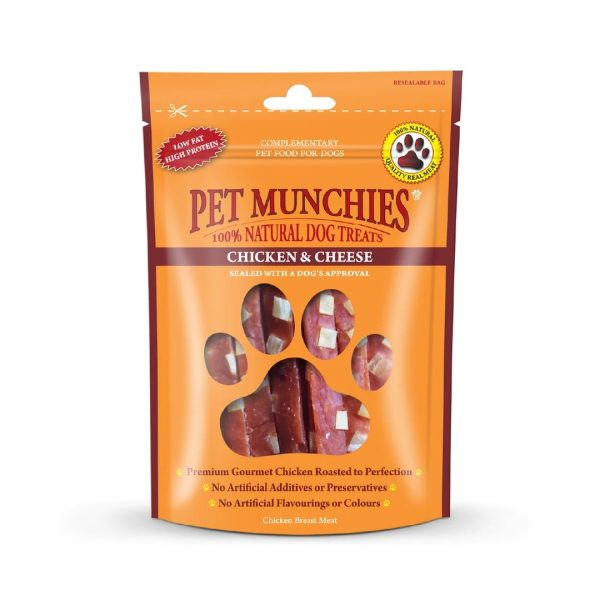 pet-munchies-chicken-cheese-dog-treats-100g-1 Pet Munchies Chicken and Cheese dog treats 100g resealable pack