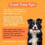 Pet Munchies treat time tips: supervise, keep water nearby and treats up to 10% of daily intake